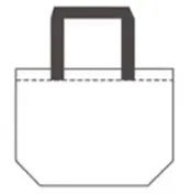 Foldable Reusable Woven Bag for Shopping